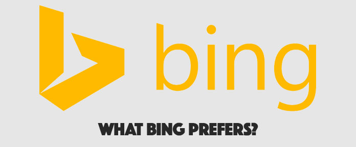 What Bing Prefers?