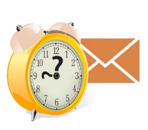 What is the best time to send the emails?